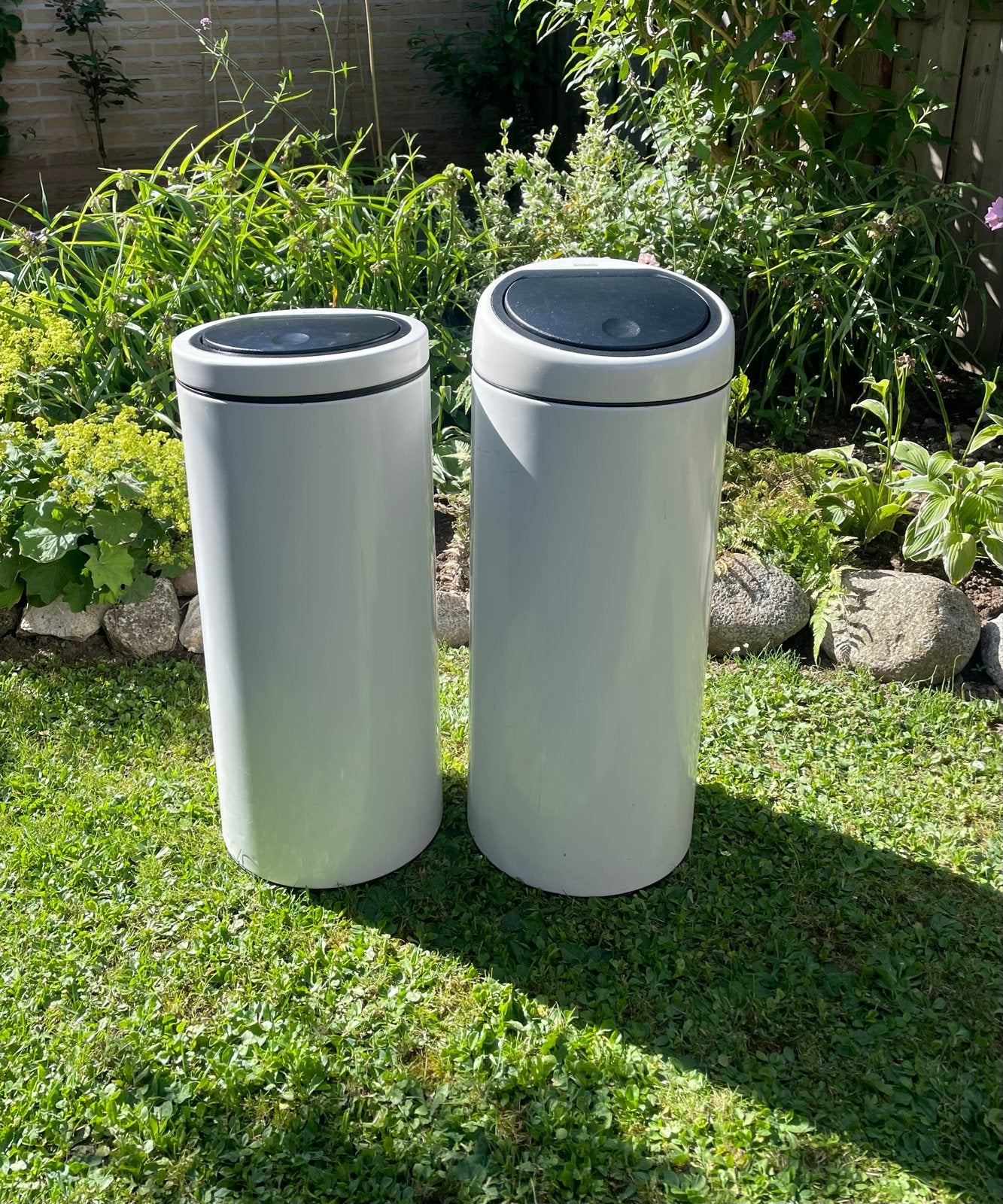 Brabantia Touch Bin prullenbak afvalscheiding 23/30 liter, 50 – 75, Gebruikt, Ophalen of Verzenden, 20 tot 30 liter
