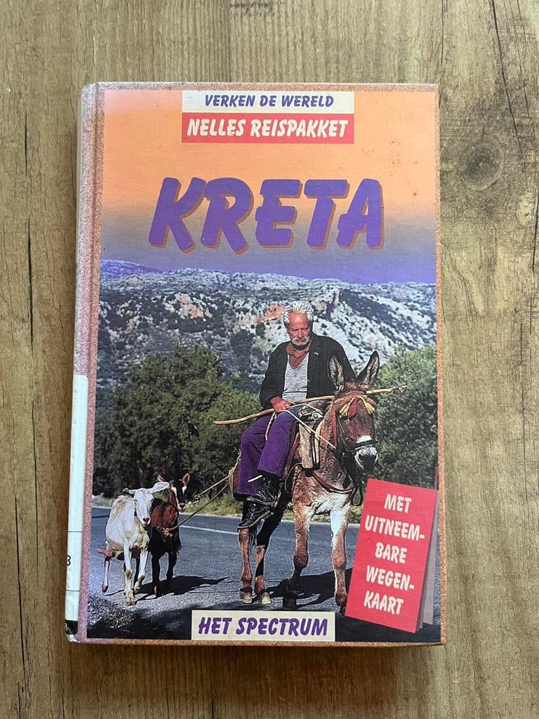 Reisgids Kreta, Europa, Ophalen of Verzenden, Reisgids of -boek, Gelezen