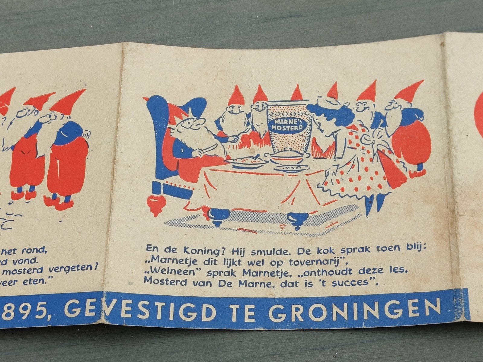 MOSTERDFABRIEK " DE MARNE", GRONINGEN, KABOUTER, MOSTERD., Verzenden, Gelezen