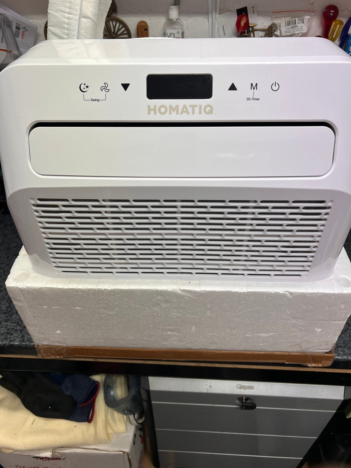Homatiq CA-5000 split airco,, Ophalen, Minder dan 60 m³, 2 snelheden, Timer