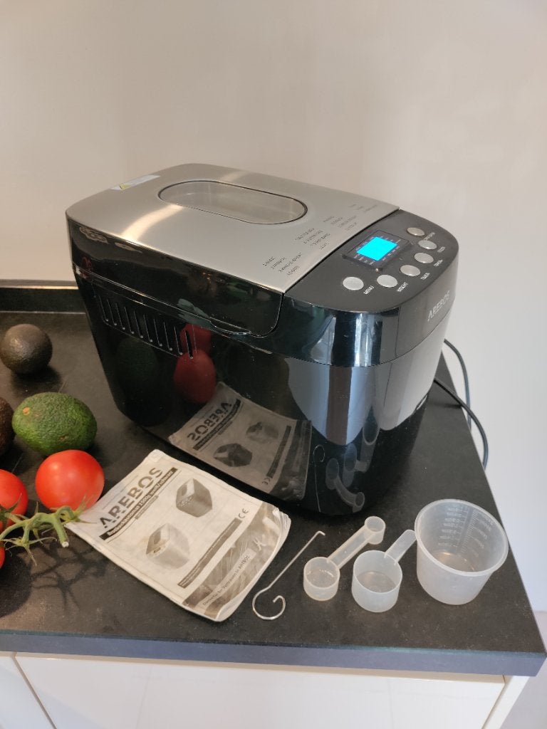 Broodbakmachine, Witgoed en Apparatuur, Gebruikt, 1200 tot 1600 gram deeg, Kijkvenster, Ophalen