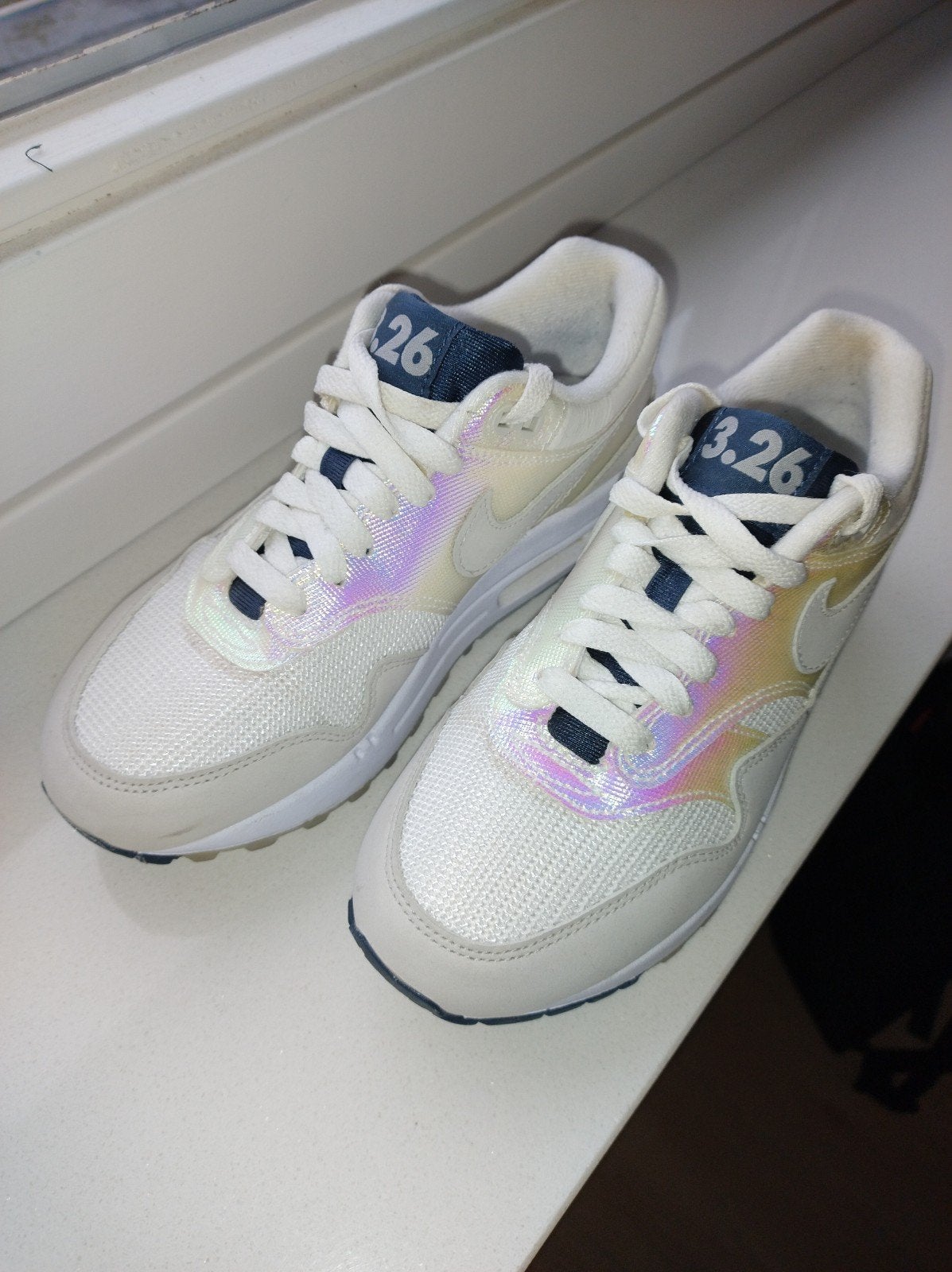 Nike Air max 1 La Ville Lumière (W), Kleding | Dames, Ophalen of Verzenden, Zo goed als nieuw, Sneakers of Gympen