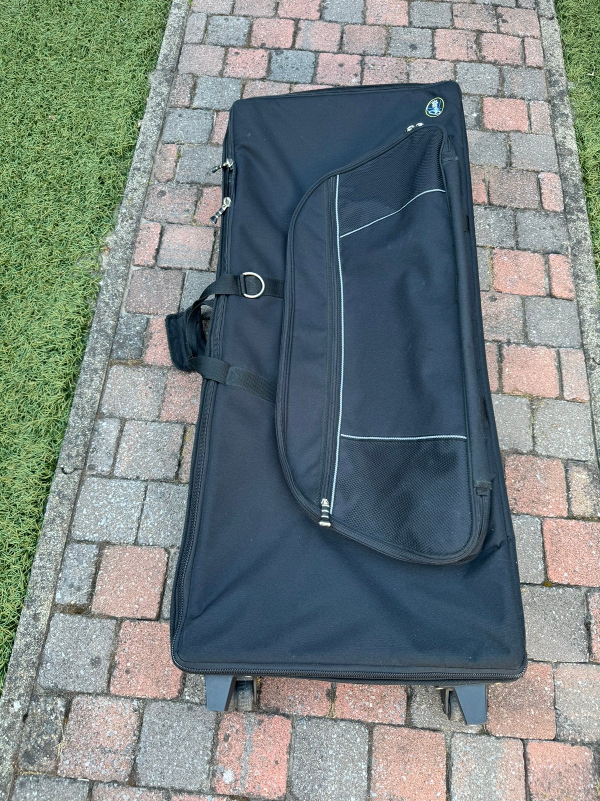 Keyboard gigbag voorzien van wielen en handgreep, Muziek en Instrumenten, Instrumenten | Toebehoren, Ophalen, Gebruikt, Keyboard of Synthesizer