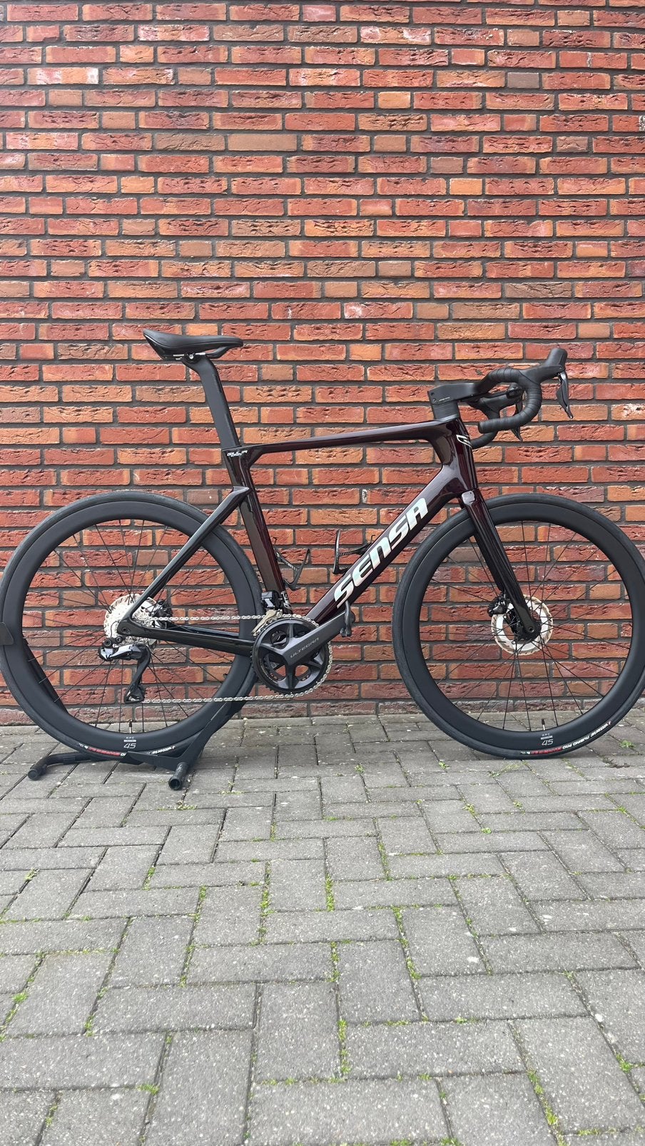Sensa Supremo racefiets, Fietsen en Brommers, Fietsen | Racefietsen, Carbon, Zo goed als nieuw, Meer dan 20 versnellingen, Ophalen