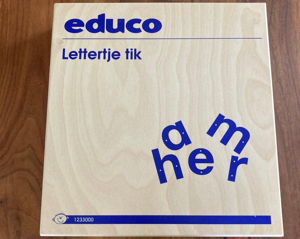 Educo Lettertje Tik – NIEUW, Ophalen of Verzenden, Nieuw, Knutselen