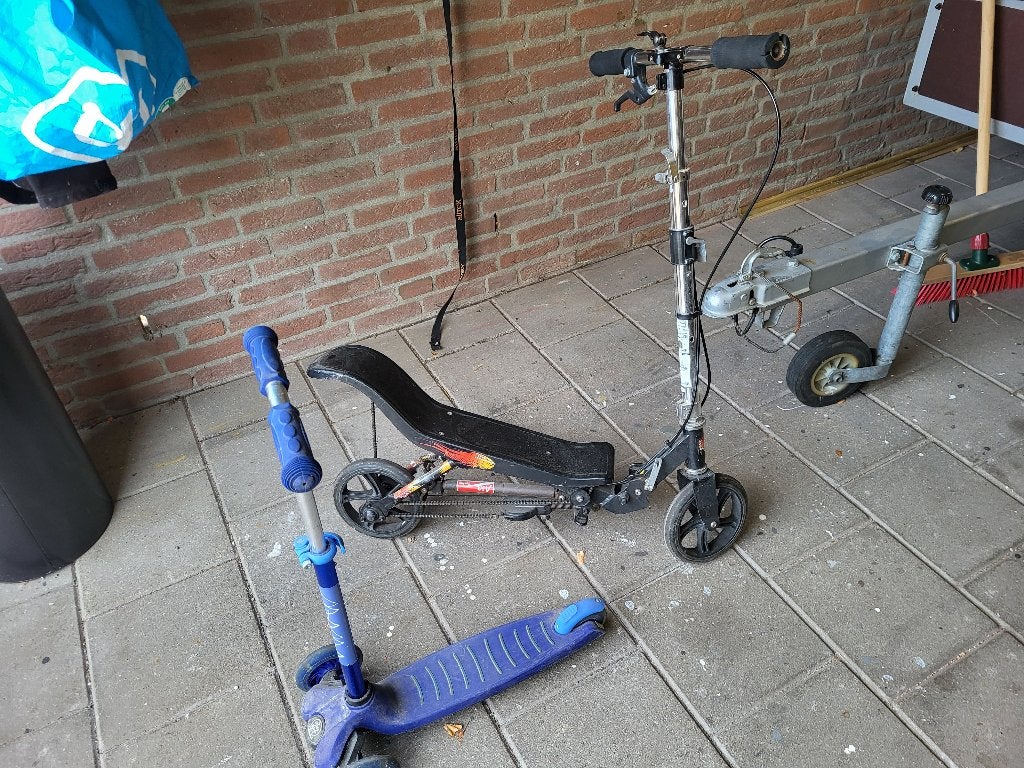 SPACESCOOTER STEPJE, Fietsen en Brommers, Ophalen, Gebruikt, Overige typen