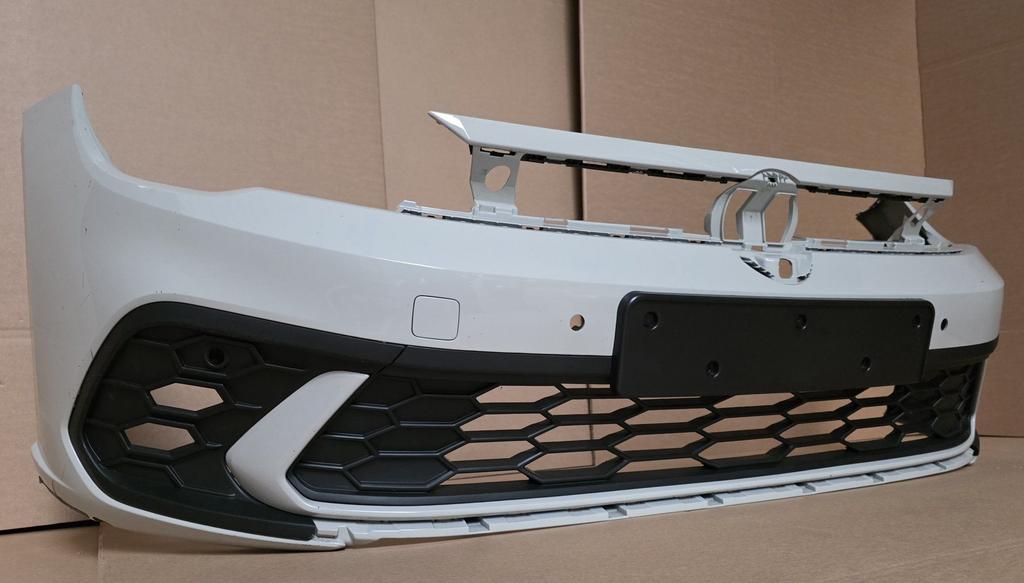 Voorbumper VW Polo 2G AW Facelift GTI 4xPDC bj.2022-2026 A7A, Gebruikt, -, Voor, Ophalen of Verzenden