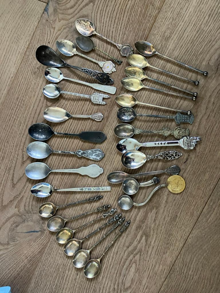 Lepels collectie, Antiek en Kunst, Ophalen of Verzenden