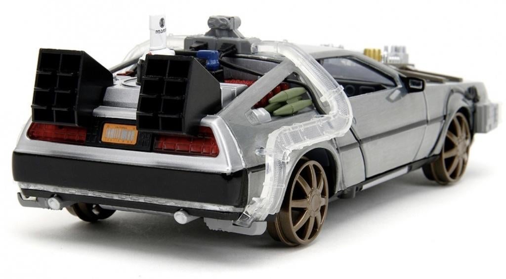 Jada Toys Delorean Back to the Future 3/ Schaal 1:24 / NIEUW, Auto, Jada Toys, Nieuw, Ophalen of Verzenden