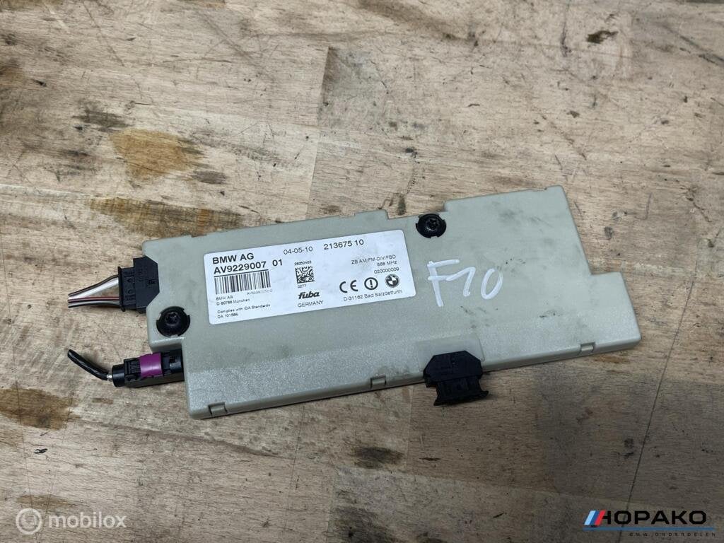 Antenne versterker BMW 5 serie F10 F11 F07 | AV922900701, Gebruikt, Einsteinlaan 5 rijswijk, Bmw, Ophalen of Verzenden