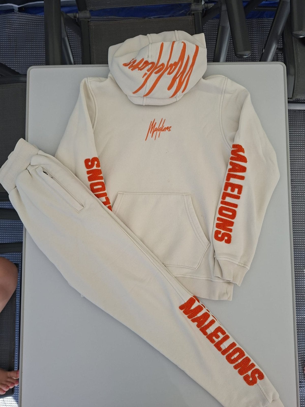 Malelions pak maat 152 - Hoodie en Joggingbroek, Kinderen en Baby's, Kinderkleding | Maat 152, Ophalen of Verzenden, Gebruikt