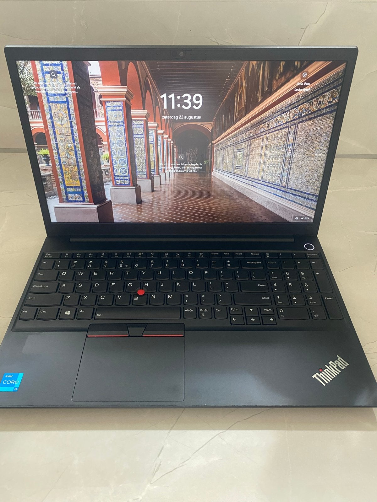 Lenovo E15 - i5 11e 16ram- 512SSD Win11pro met garantie, Computers en Software, Windows Laptops, 15 inch, Ophalen of Verzenden