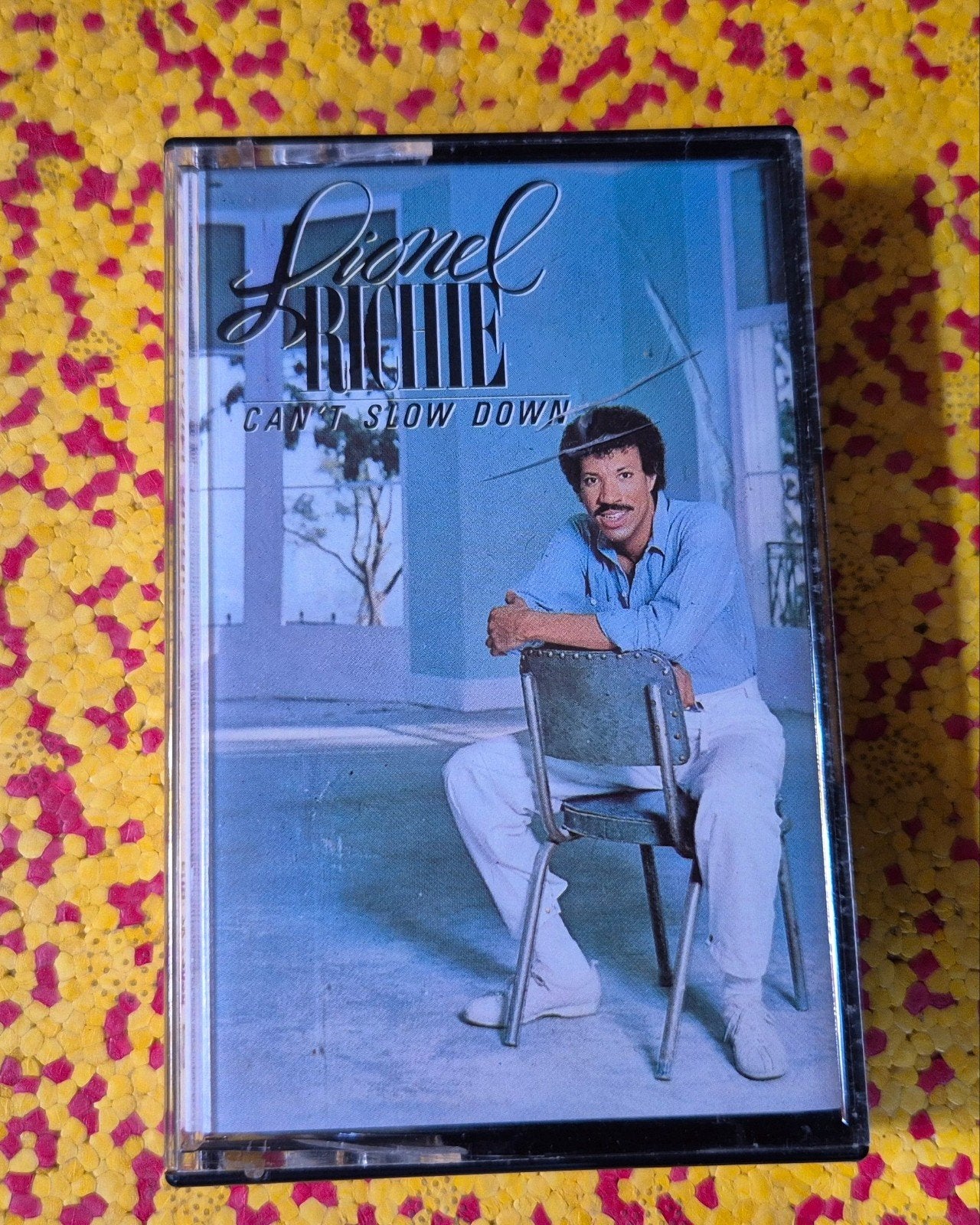 Lionel Richie can't slow fown cassette hello, Ophalen of Verzenden, Gebruikt, 1 bandje