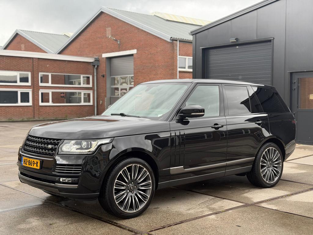 Land Rover Range Rover 3.0 TDV6 Vogue TV Scheremen Camera Vo, Auto's, Land Rover, Bedrijf, Te koop, 360° camera, 4x4, ABS, Airbags