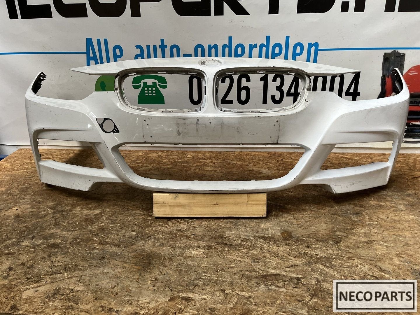 BMW F30 F31 VOORBUMPER BUMPER ORGINEEL, Gebruikt, -, -, Ophalen of Verzenden
