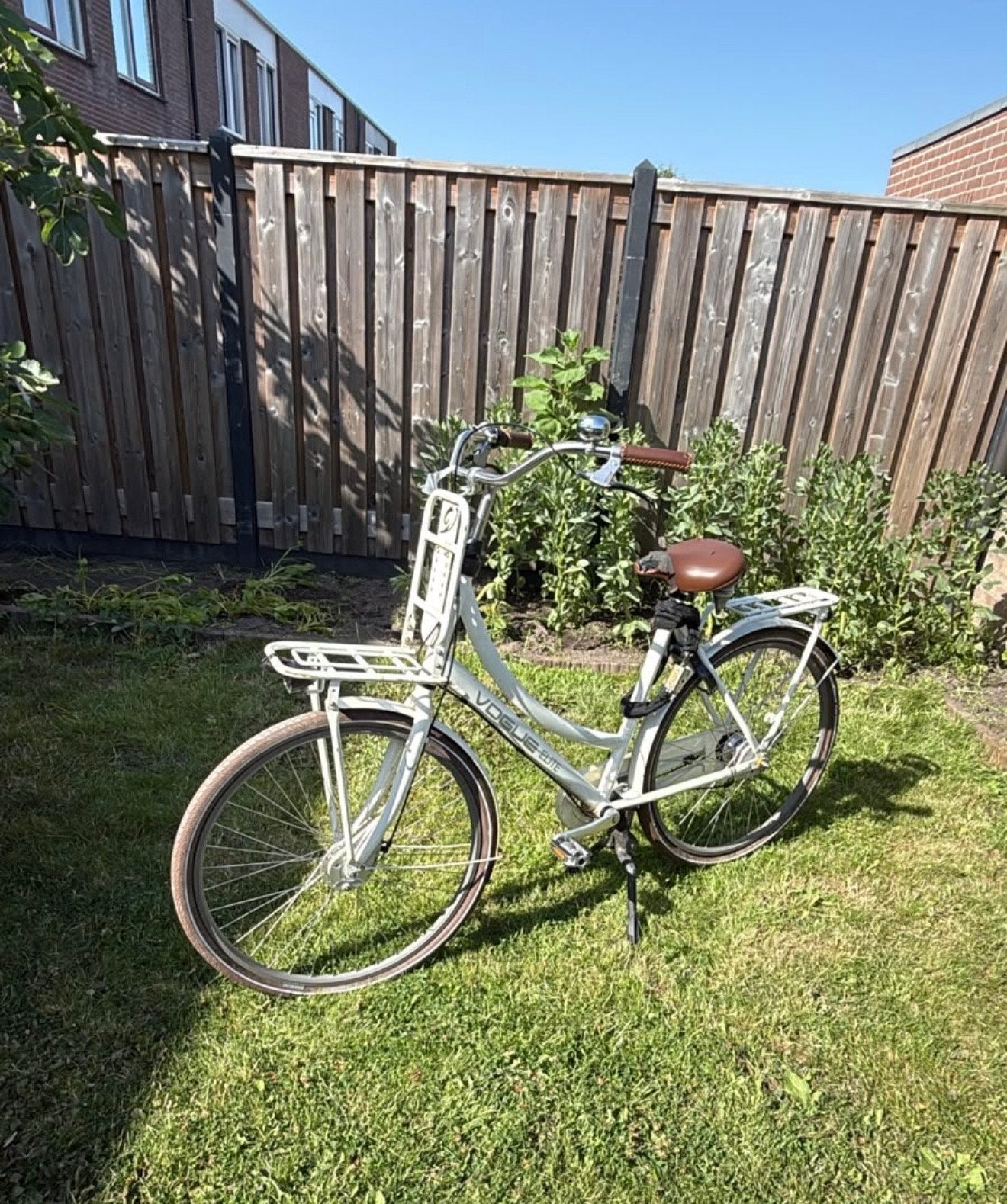 Vogue Elite Damesfiets met voordrager, Gebruikt, Velgrem, Versnellingen, 50 tot 53 cm