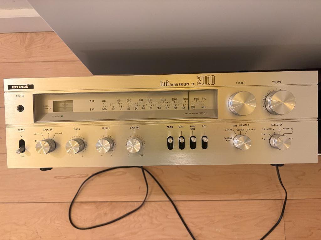 Erres Hifi Sound Project TA 2000 receiver, Audio, Tv en Foto, Ophalen of Verzenden, Zo goed als nieuw, 120 watt of meer, Overige merken
