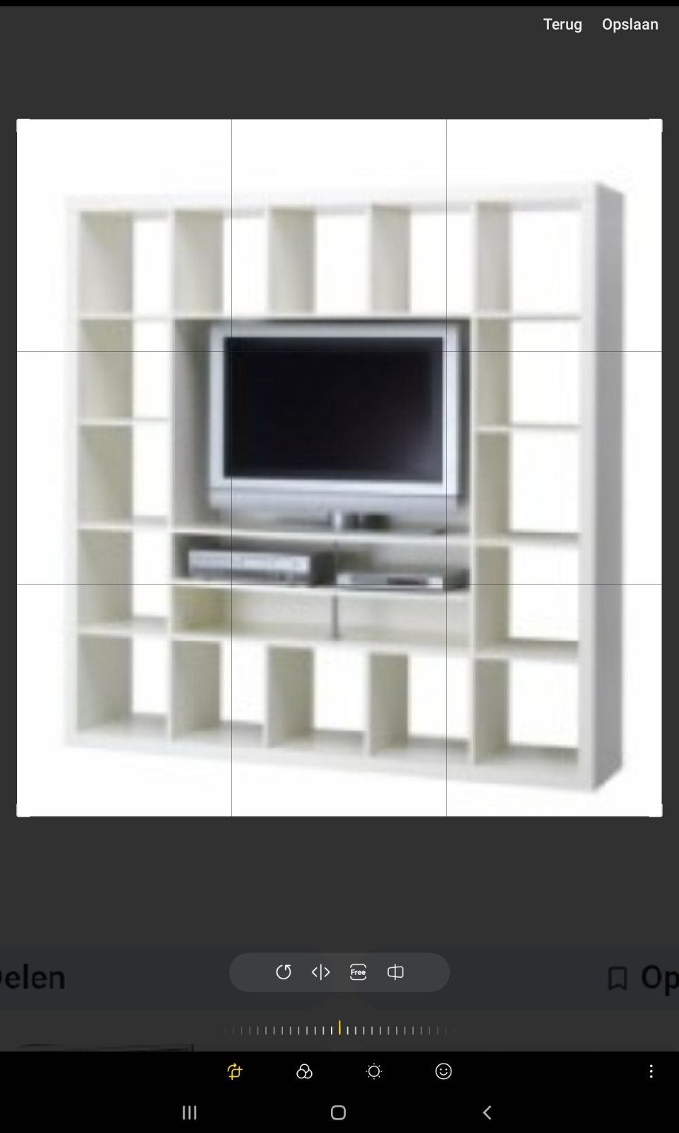 Ikea Expedit TV-vakkenkast. Moet weg., Ophalen, Gebruikt, 150 tot 200 cm, 150 tot 200 cm