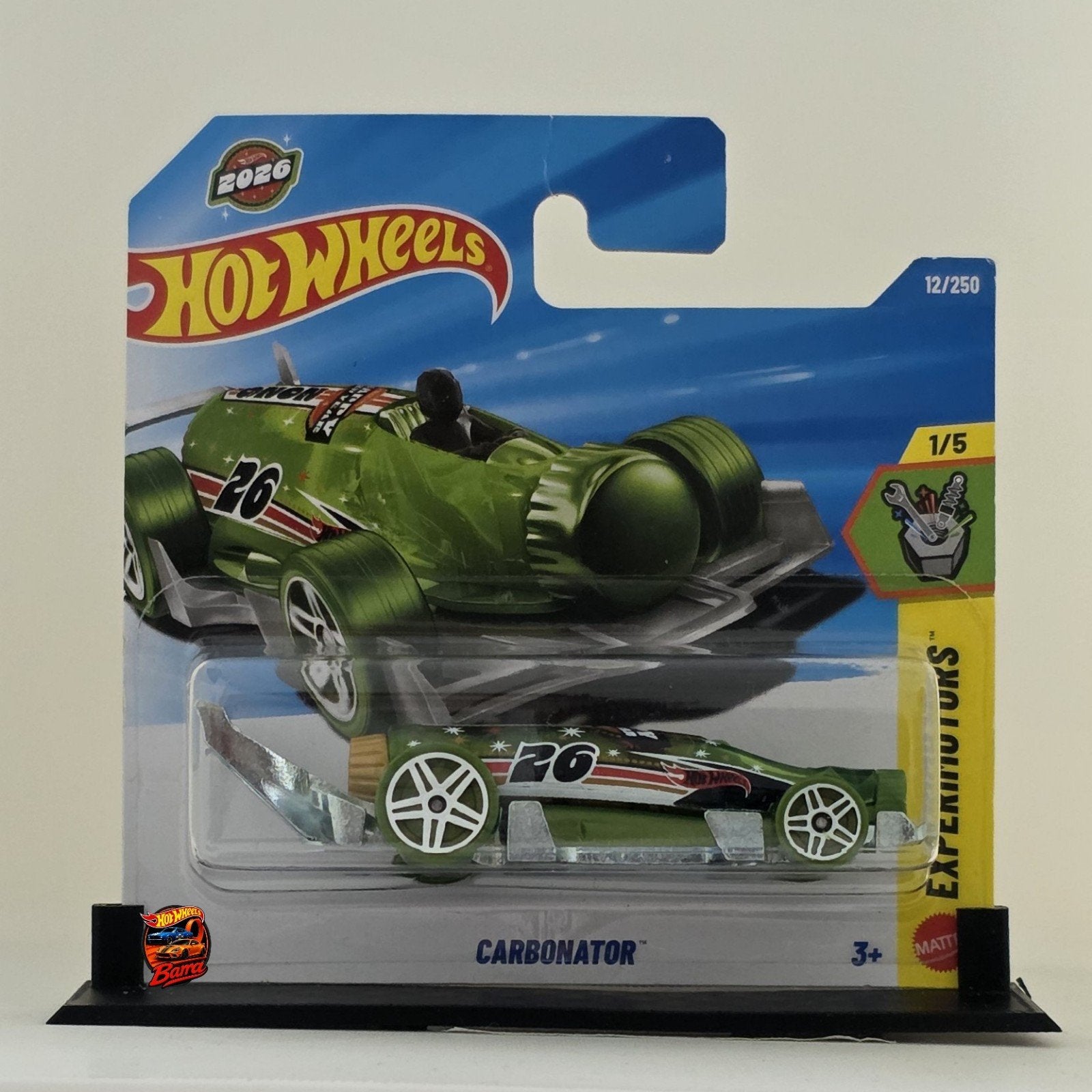 HotWheels 2020 Carbonator Groen - Nieuw in verpakking, Ophalen of Verzenden, Nieuw, Auto