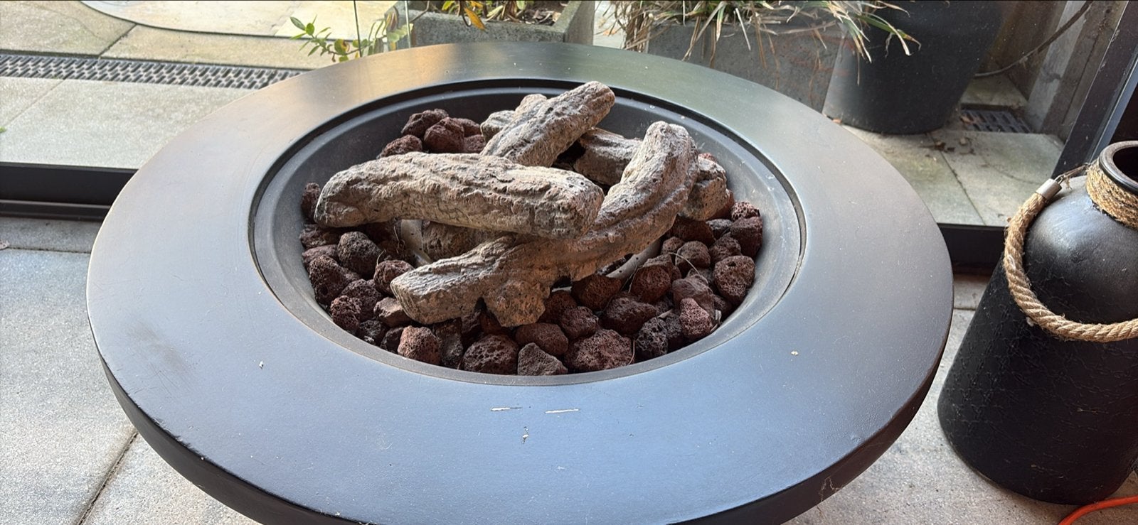 Cosi Vuurtafel met extra slang en beschermhoezen, Tuin en Terras, Ophalen, Gebruikt, Vuurkorf