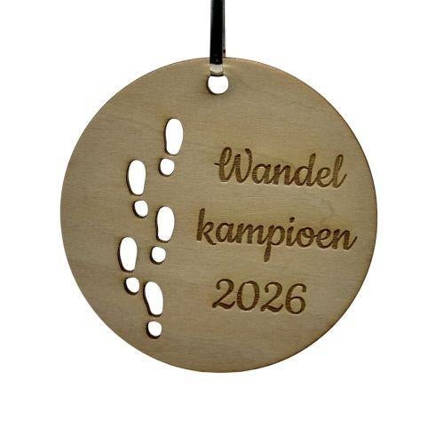 Avondvierdaagse Medaille van Hout, Verzenden, Nieuw, Feestartikel, Overige