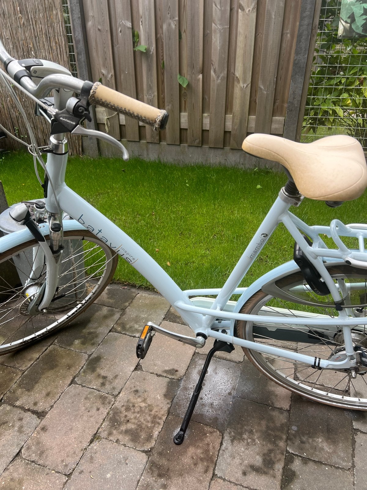 Batavus Mambo damesfiets - Zo goed als nieuw, Fietsen en Brommers, (Extra) lage instap, Velgrem, Batavus, Ophalen of Verzenden