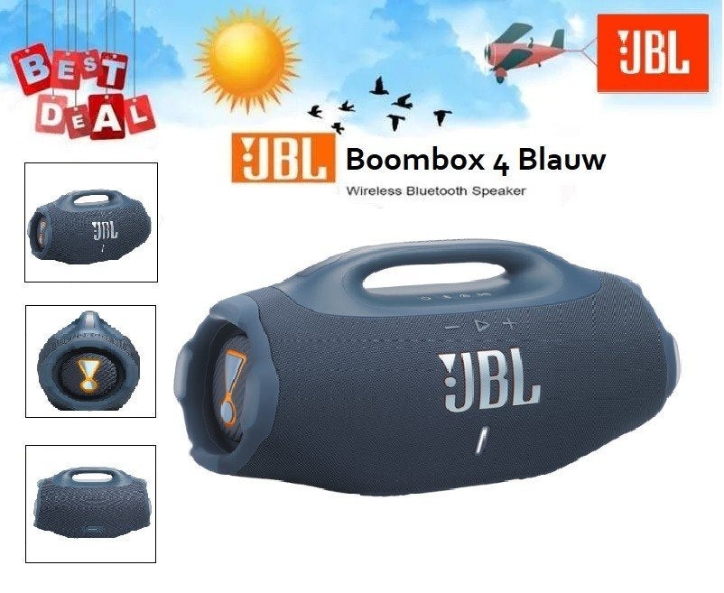 ✅NIEUW✅ JBL Boombox 4 | Blauw, Audio, Tv en Foto, Luidsprekers, Ophalen of Verzenden, Nieuw, JBL