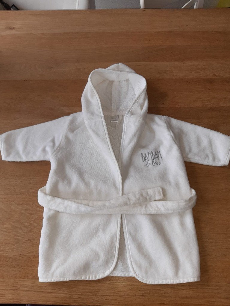 Badjas Baby - maat 74 - 80 - zo goed als nieuw, Ophalen of Verzenden, Zo goed als nieuw, Meisje, Nacht- of Onderkleding