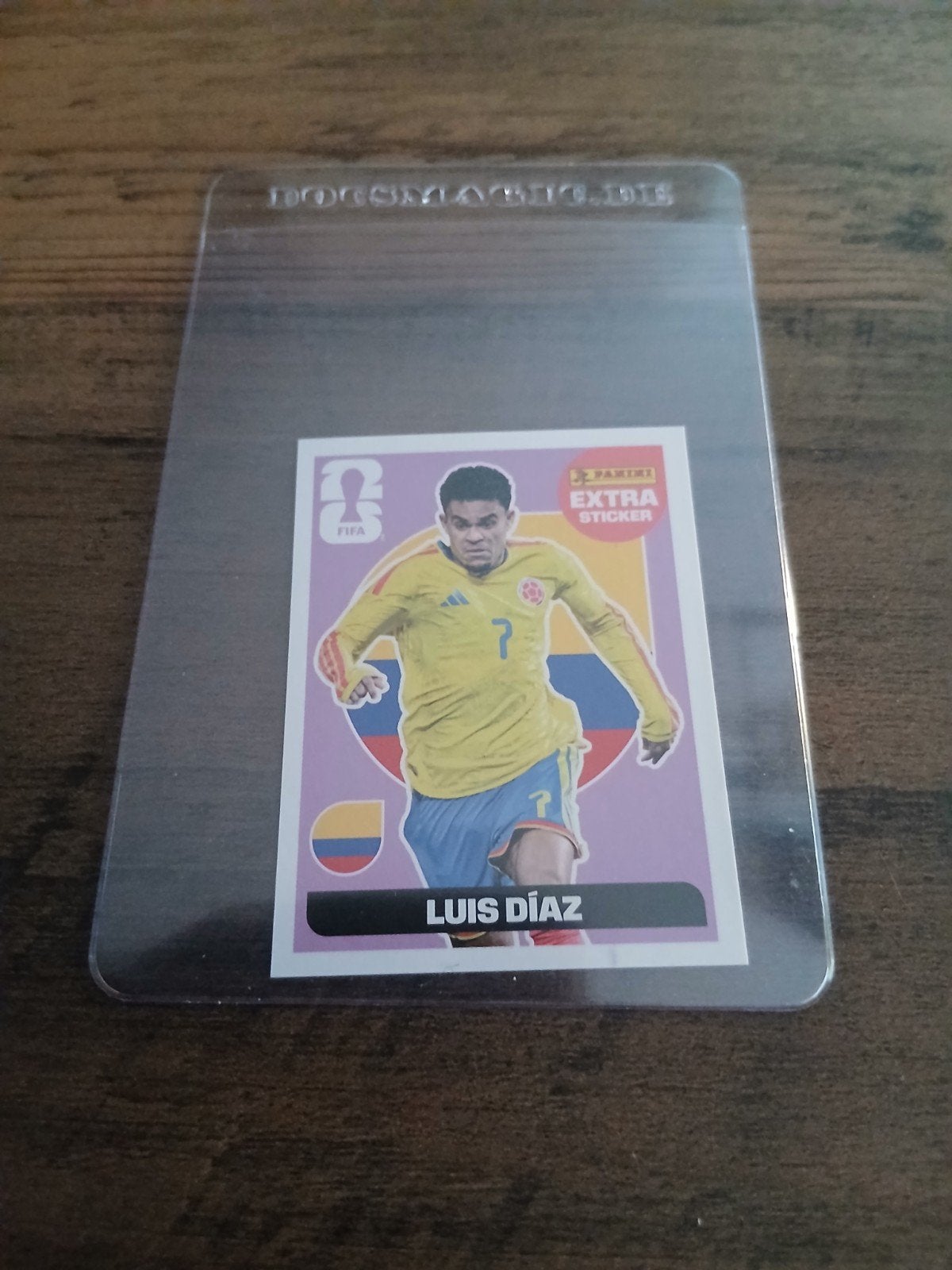 Panini wk 2026 Luis Diaz, Ophalen of Verzenden, Zo goed als nieuw, Sticker