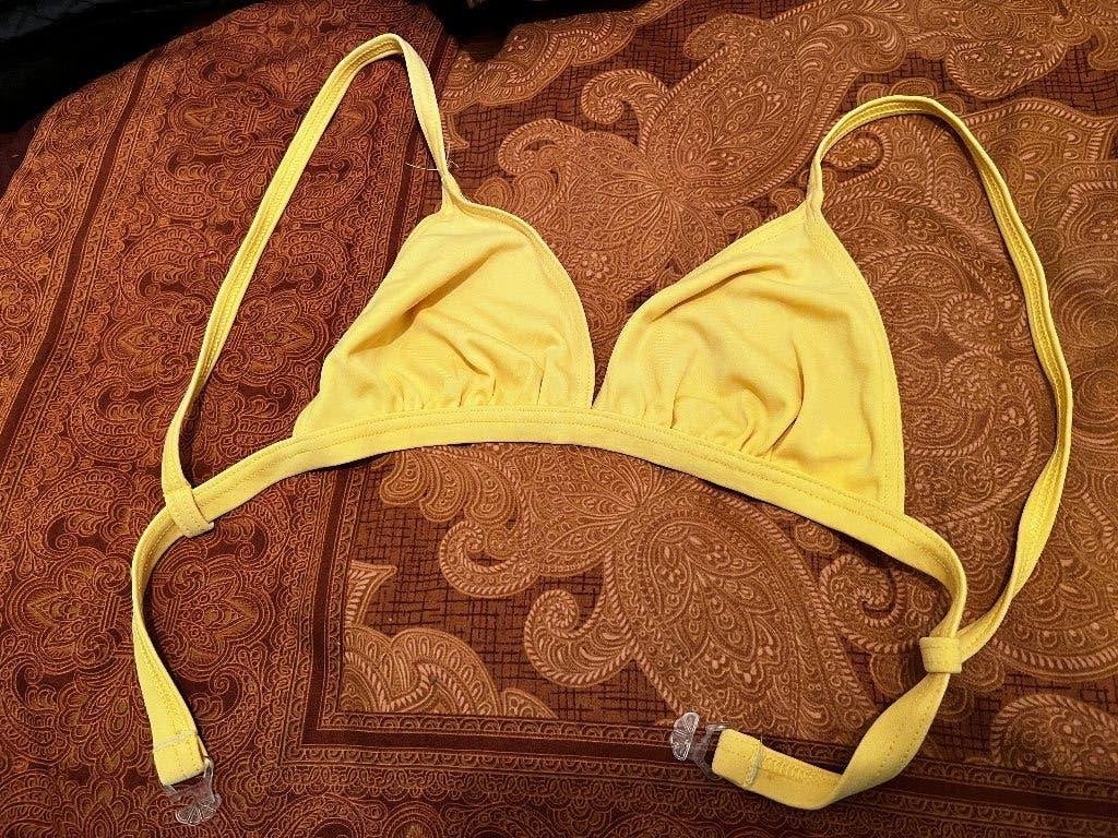 Bikini topje geel, S, nieuw, Ophalen of Verzenden, Zo goed als nieuw, Geel, Bikini