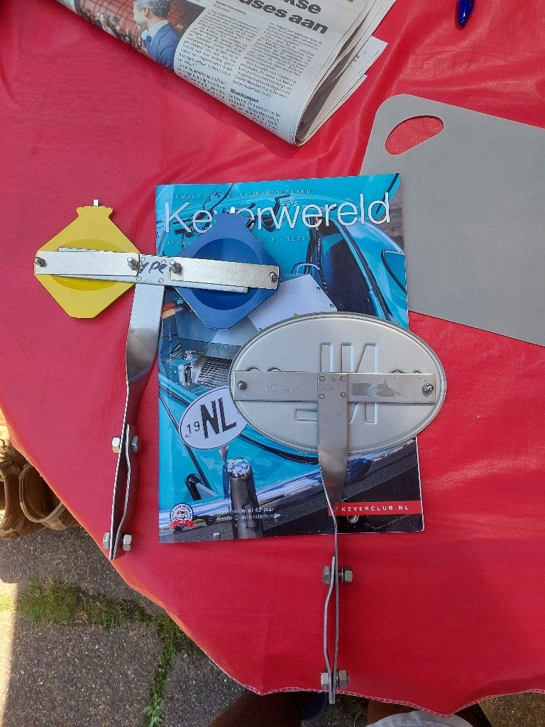 Anwb/wegenwacht schildbordjes, Ophalen of Verzenden, Zo goed als nieuw, Auto's