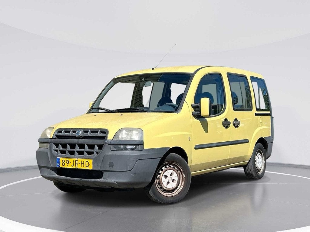 Fiat Doblò 1.2 SX | 89-JF-HD, Auto's, Fiat, Gebruikt, Doblo, Bedrijf, Euro 3