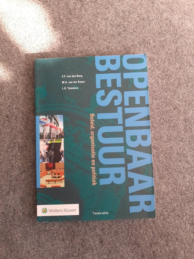 Openbaar bestuur, beleid, organisatie en politiek, Verzenden, Diverse auteurs, Alpha, WO