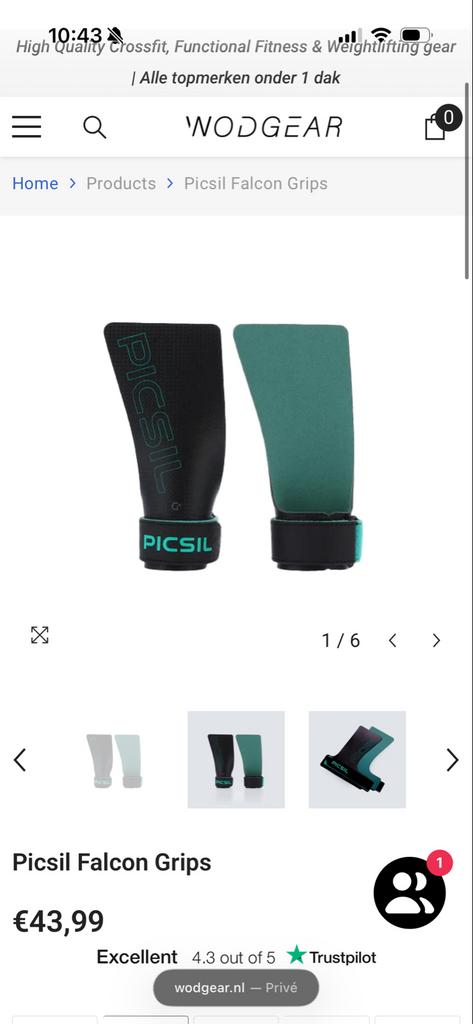Nieuwe Picsil Grips Maat Groot, Ophalen of Verzenden, Nieuw