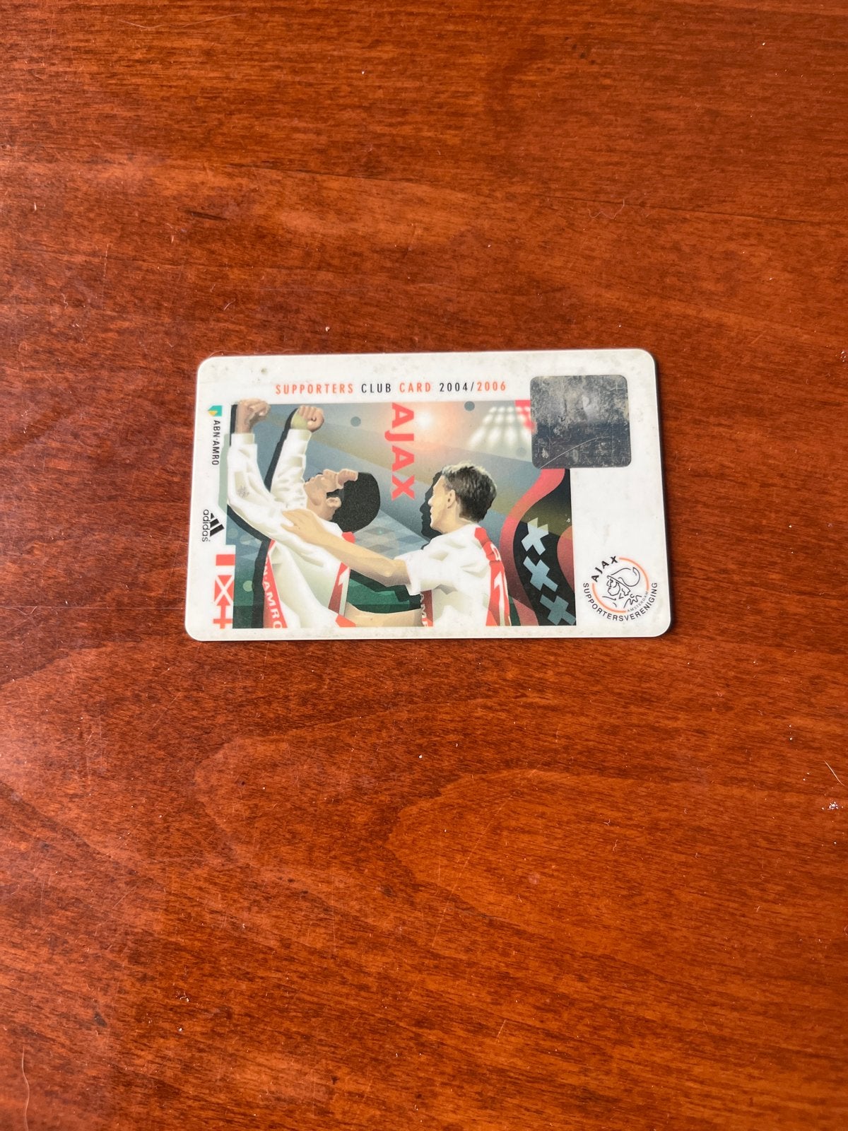 Ajax Supporters Club Card 2004/2006, Ophalen of Verzenden, Zo goed als nieuw, Ajax, Spelerskaart