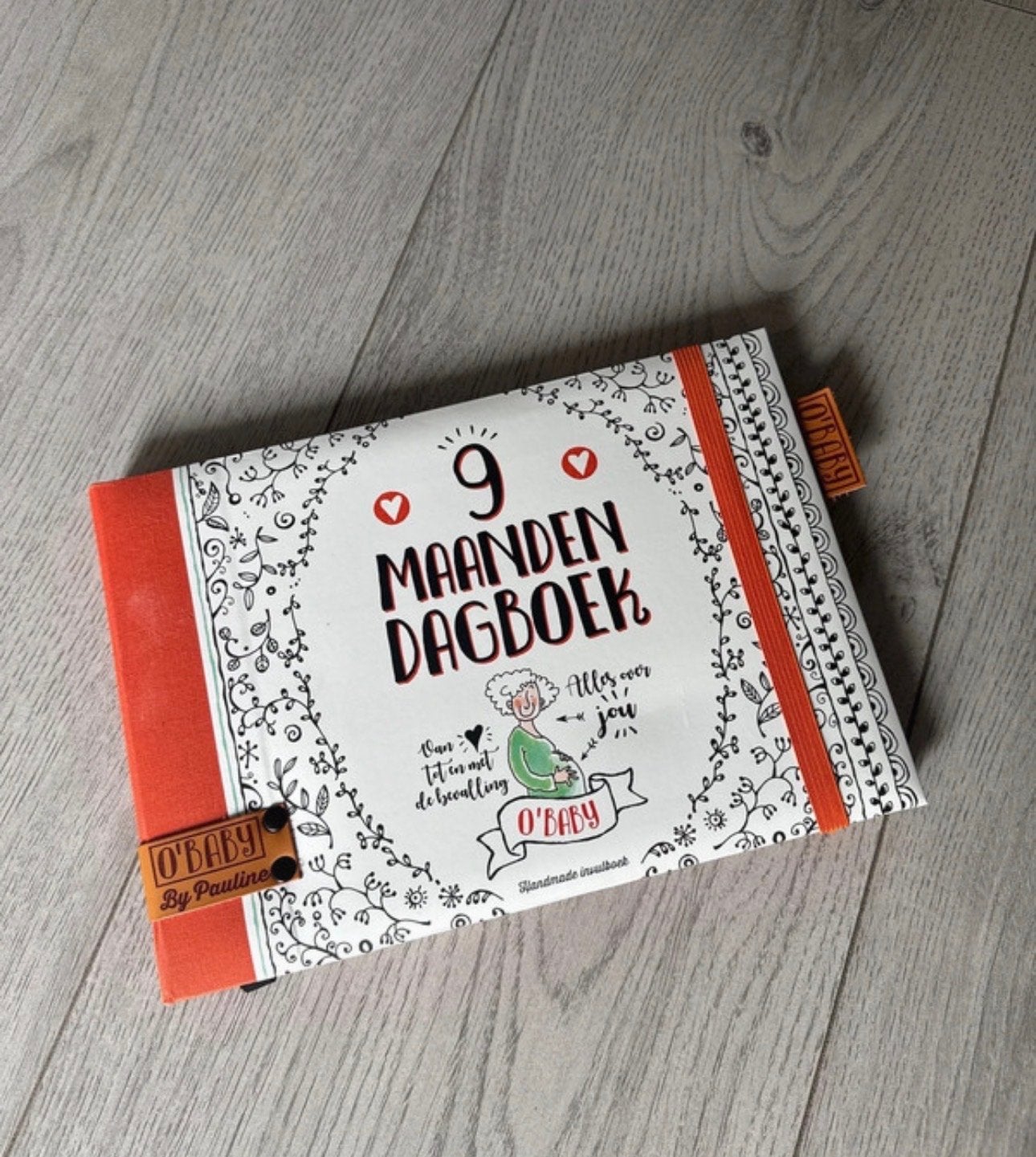 9 Maanden Dagboek - O'Baby by Pauline, Boeken, Ophalen of Verzenden, Nieuw, Zwangerschap en Bevalling