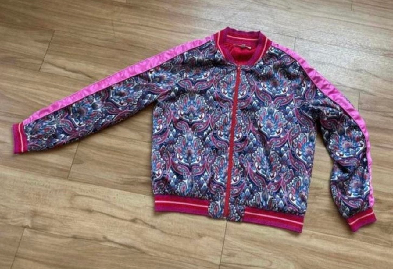 Zomerjas / jack met een kleurrijke print - maat M, Ophalen of Verzenden, Zo goed als nieuw