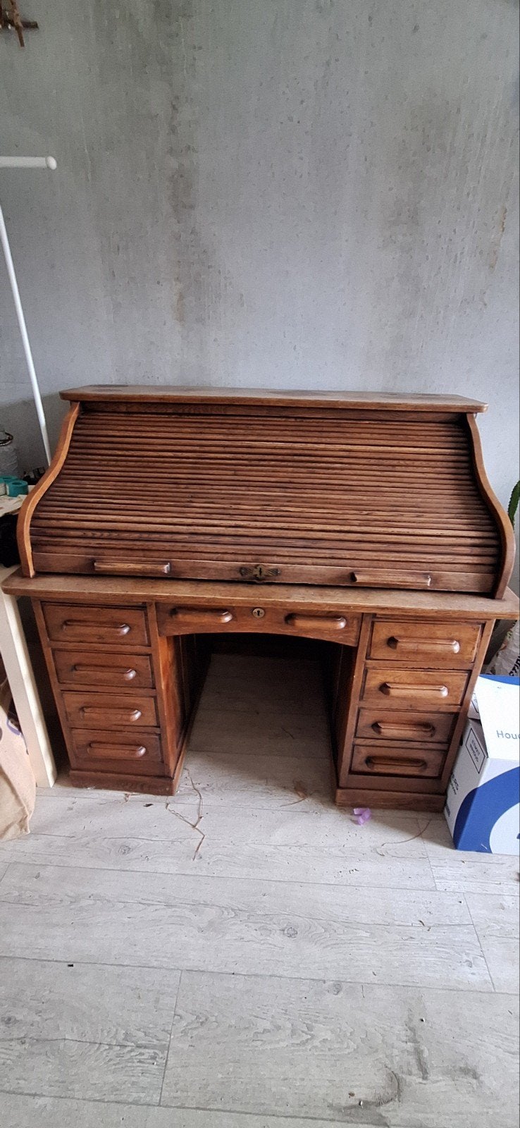 Prachtig antiek secretaire, Ophalen, Gebruikt, Antiek