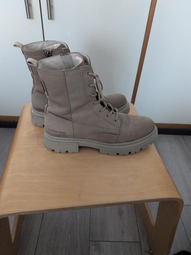Veterboots van Gstar Raw maat 39, Beige, Nieuw, Ophalen of Verzenden, Gstar Raw