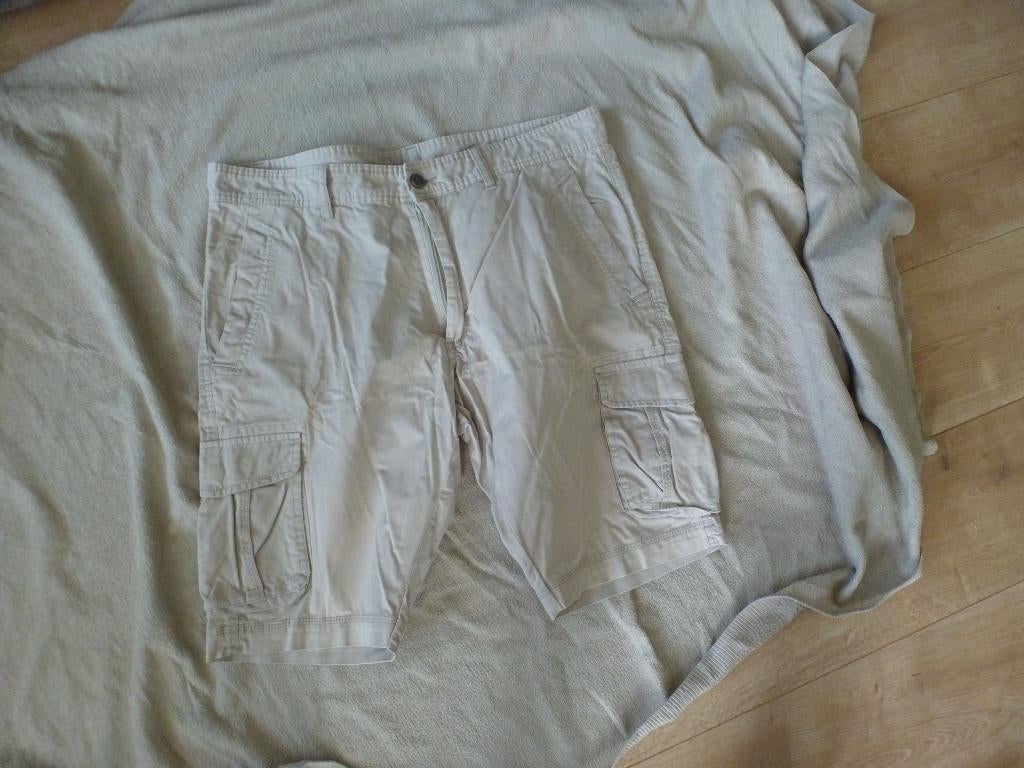 TENSON knie cargo kniebroek L -GRATIS zend, Verzenden, Zo goed als nieuw, Maat 52/54 (L), Beige