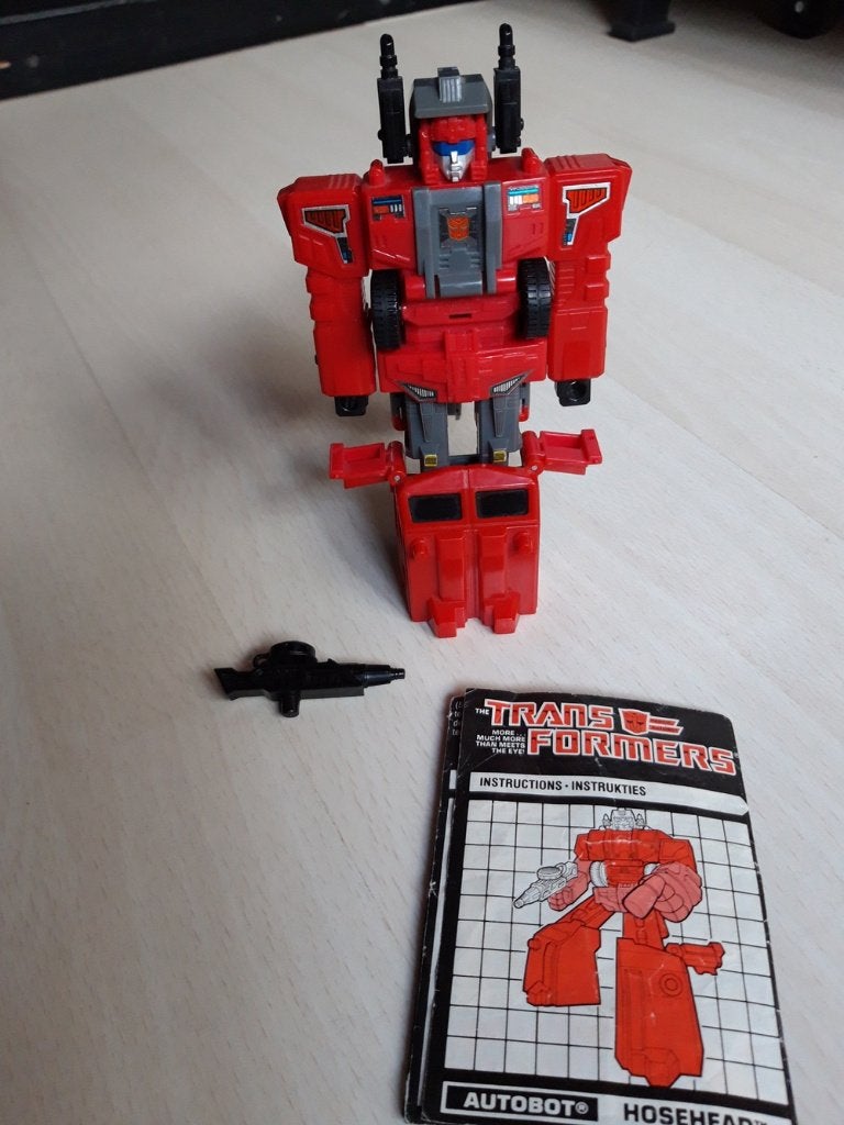 Transformers G1 Hosehead, Verzamelen, G1, Verzenden, Zo goed als nieuw, Autobots
