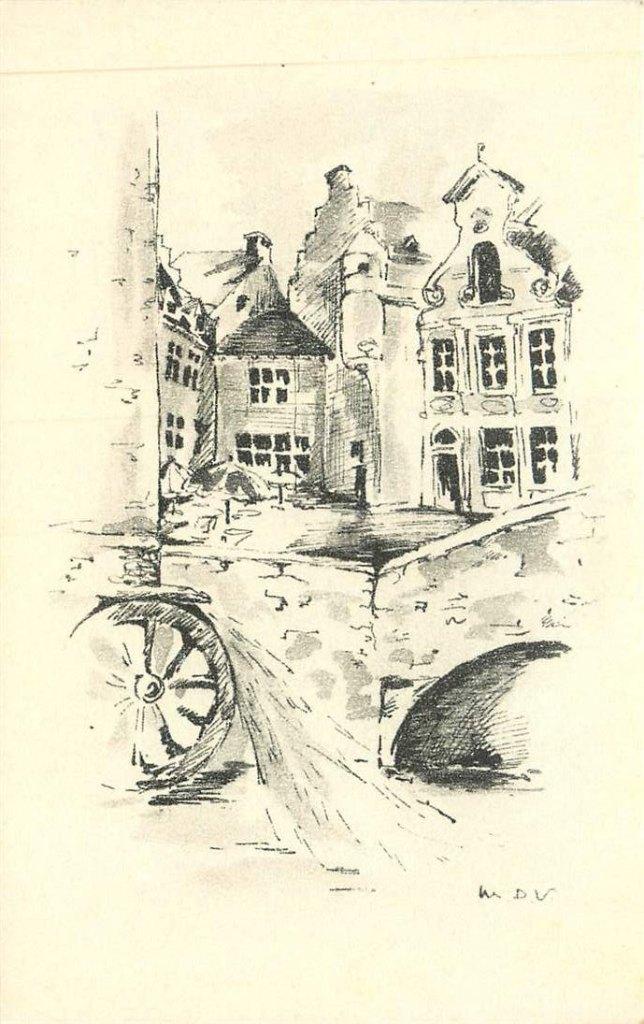 381-232-031 Stad centrum, Verzenden, Voor 1920, Overig Europa