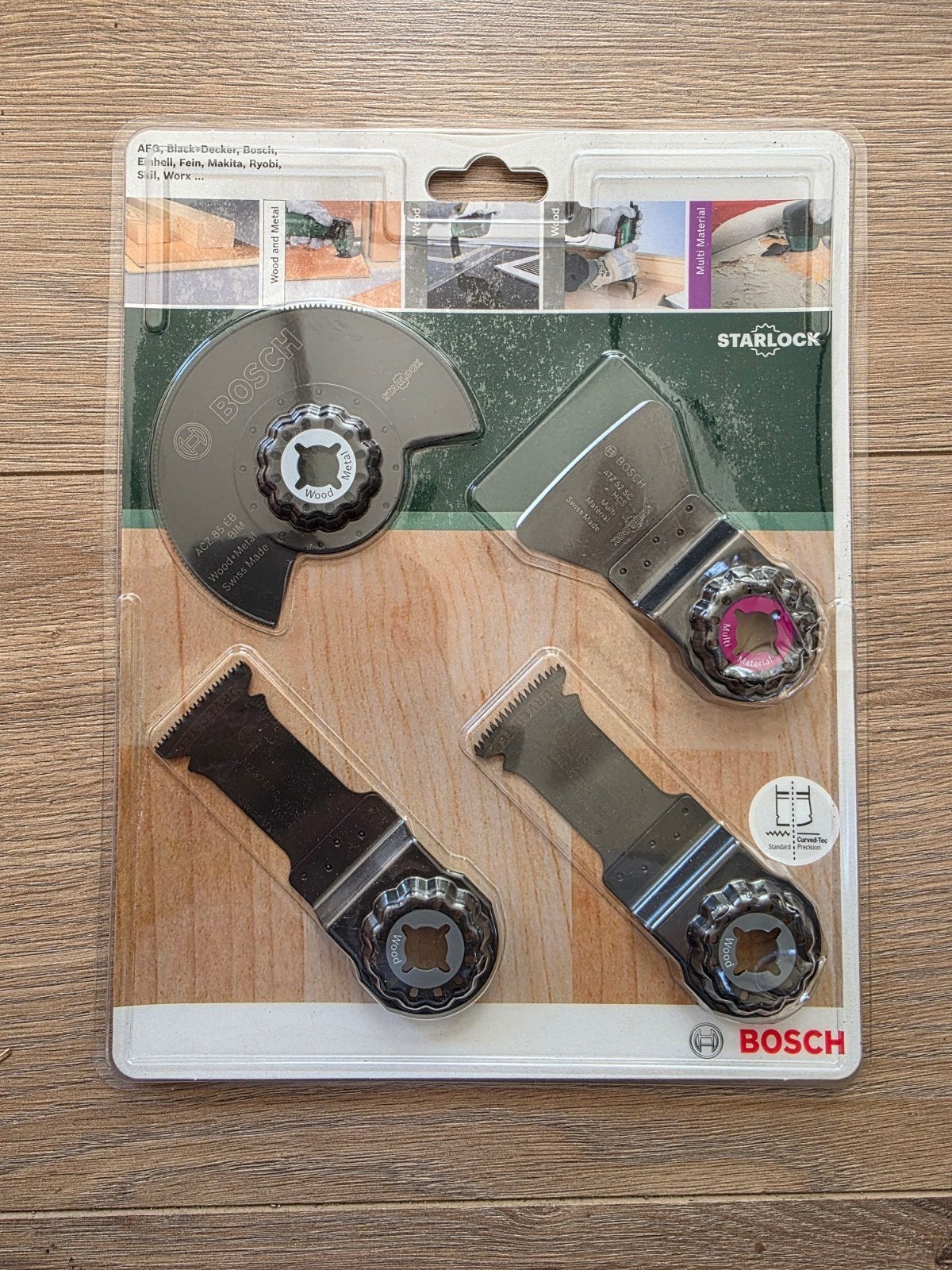 Bosch multitool zaagjes set van 4, Ophalen of Verzenden