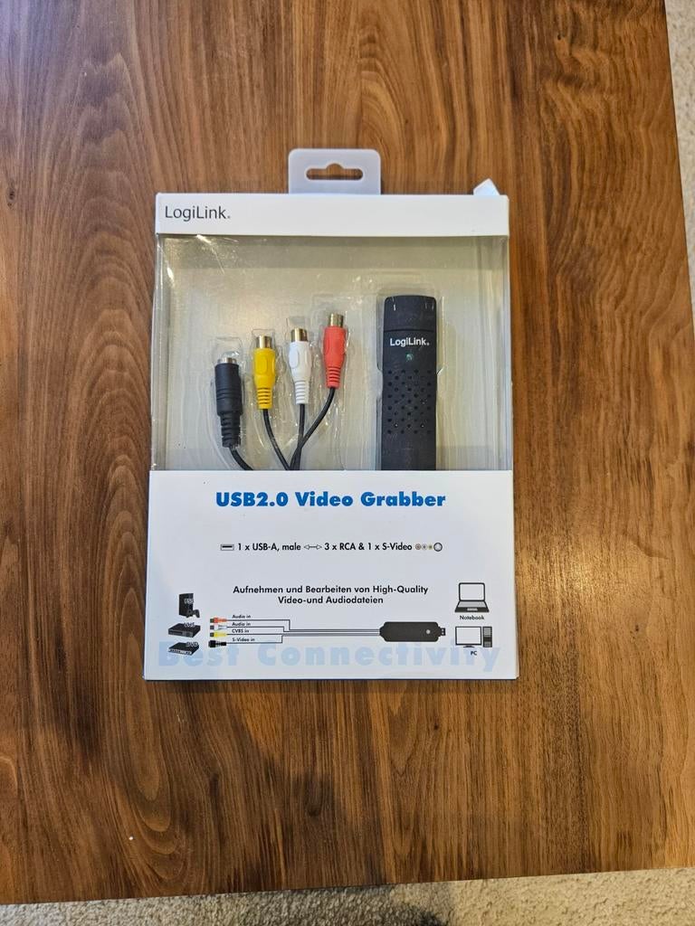 Video Grabber Usb 2.0 naar 3x RCA & S-Video, Ophalen of Verzenden, Minder dan 2 meter, Overige kabels