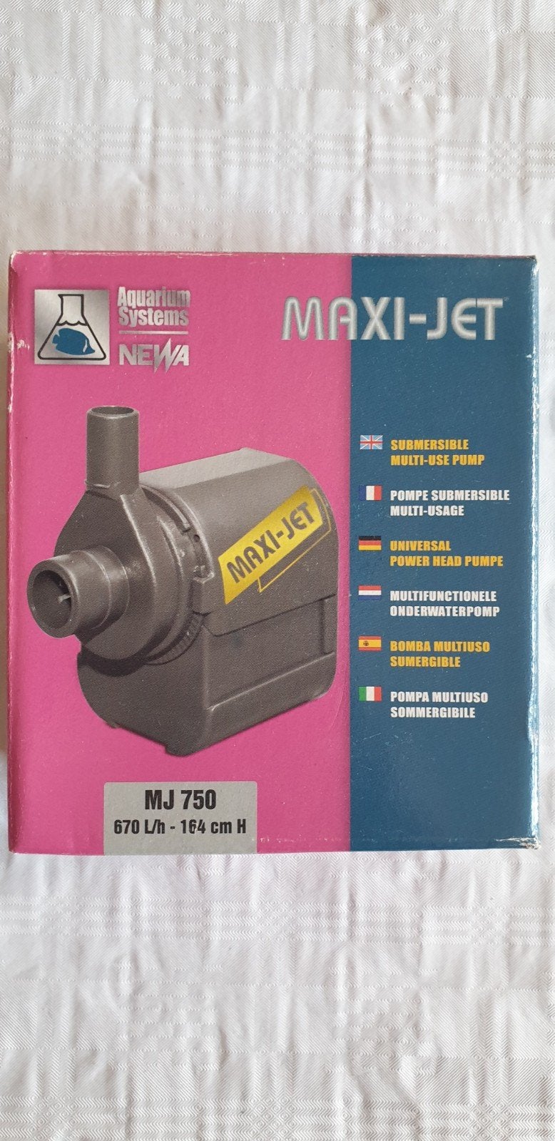 Aquarium Systems Maxi-Jet MJ 750 universele pomp, Ophalen of Verzenden, Nieuw, Overige typen, Overige merken