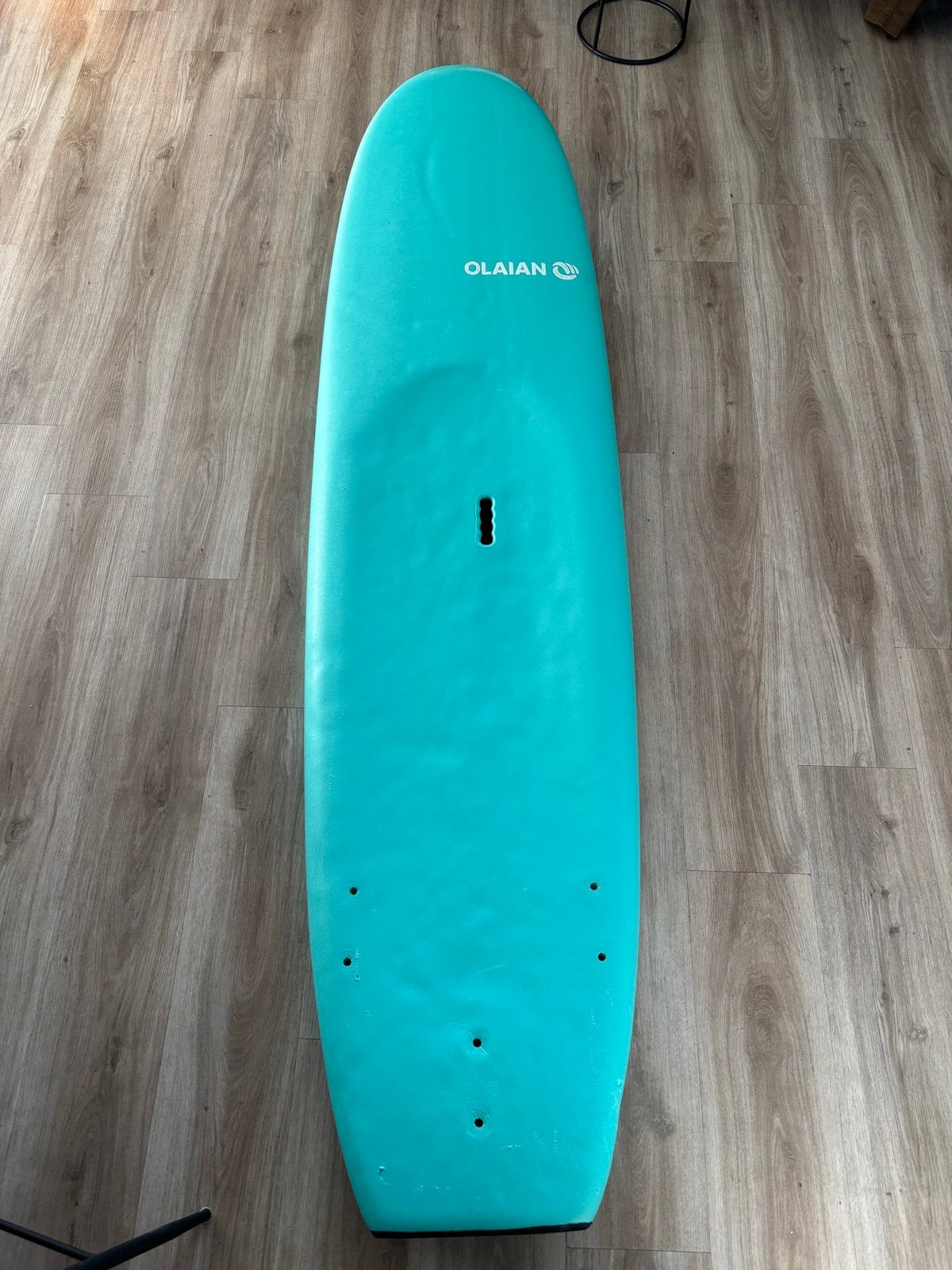 Decathlon 7’5 Softtop golf surfboard, Watersport en Boten, Ophalen, Gebruikt, Longboard, Met vinnen