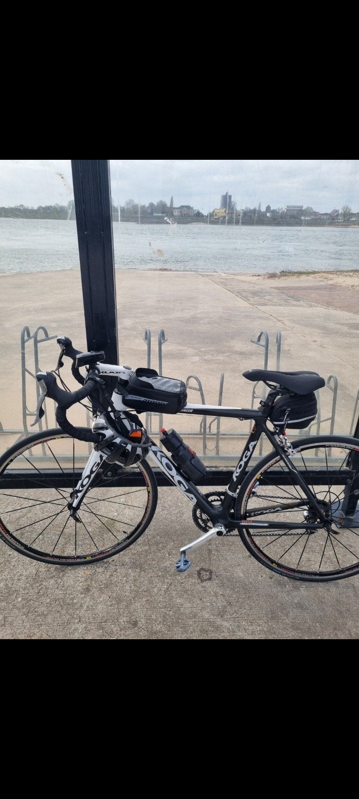 koga carbon wielrennerfiets in nieuwstaat, Fietsen en Brommers, Carbon, Ophalen of Verzenden, Zo goed als nieuw, Koga Miyata