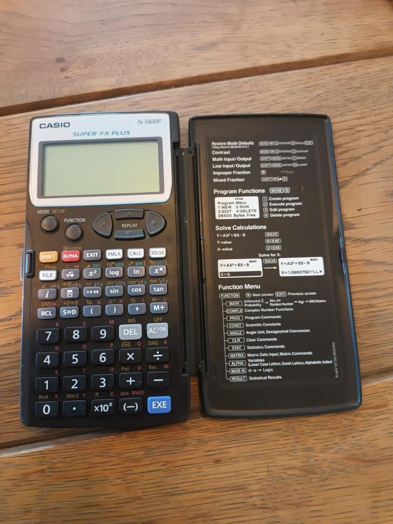 Casio fx 5800p, Diversen, Rekenmachines, Ophalen