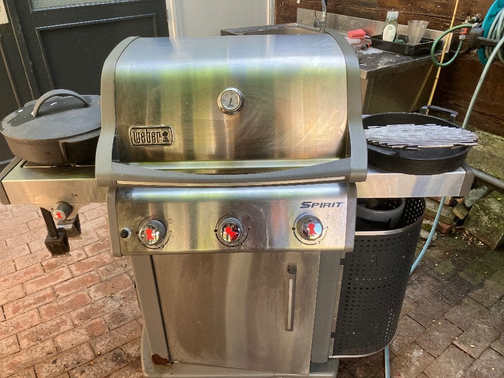 weber spirit gas barbeqeu, Tuin en Terras, Ophalen, Gebruikt, Weber