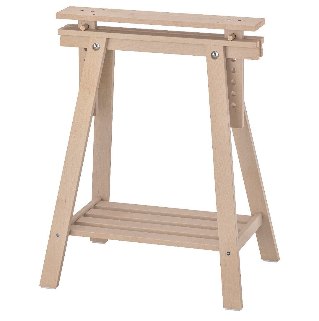 IKEA Mittback schragen set van 2 - verstelbaar berkenhout, Ophalen, Zo goed als nieuw